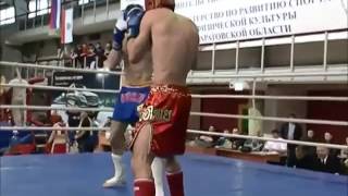 Ш. Абдулмеджидов - А. Захаров. ЧР 2012 по кикбоксингу К-1. Финал 71 кг. Саратов.