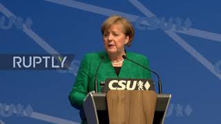 Germany: Merkel welcomes SPD decision for coalition talks during CSU convention