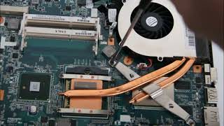 Sony Vaio VPCEA35FK 노트북 분해(Laptop disassembly)