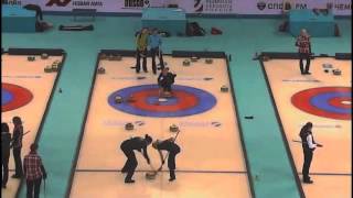 Чемпионат России 2015. Первый круг. Женщины. Адамант 1 (Ковалева) - Москвич 1 (Сидорова)