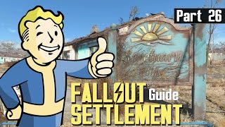 Fallout 4 - SETTLEMENT BUILD GUIDE 26 - Garage House Interior