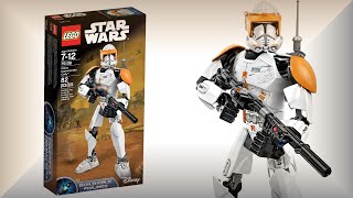 Лего Звездные войны 75108 Клон коммандер Коди - Star Wars Clone Cody buildable figure review