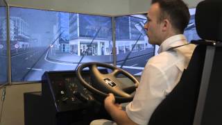 Lkw/Bus Simulator "Tutor" für die Berufskraftfahrerausbildung