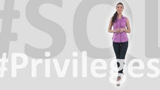 SQL - Privileges