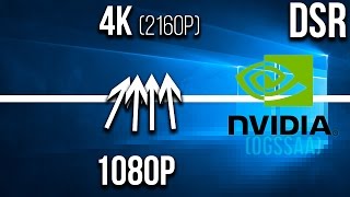 4k auf 1080p Monitor per Nvidia DSR | OGSSAA (mit Cursor FIX)