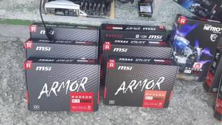 Msi RX570 4GB Armour, mining rig 200mhs, Sapphire Radeon RX580 Special Edition 8GB, EVGA SUPERNOVA