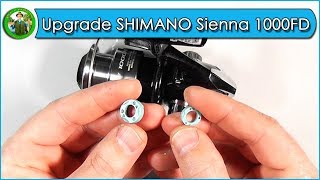 Upgrade the fishing reel SHIMANO Sienna 1000FD