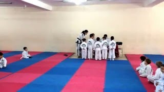 Taekwondo ITF KIDS Аттестация 2015 дети от 4 до 6 лет