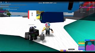 Roblox Galaxy: Christmas 2018 Event - Obtaining the Frozen MRLS Launcher Battlecruiser