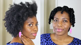 4b/4c Natural Hair Blow Out Update - Maintenance + Dryness? |VeePeeJay