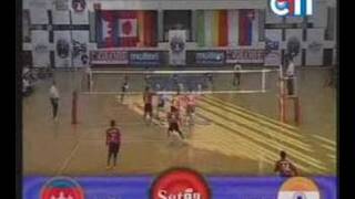 Cambodian Volleyball on National TV Part One