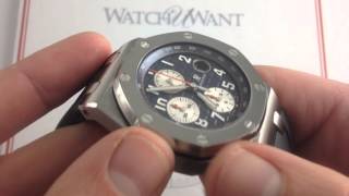 Audemars Piguet Royal Oak Offshore Chronograph Luxury Watch Review