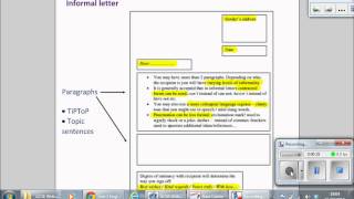 Informal letter