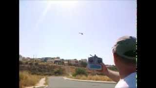DJI Naza-H on JR GSR260Z Gasser Helicopter