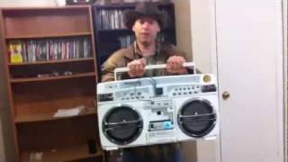 ghetto box Lasonic powered lepai speaker system booms
