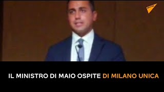 Il ministro Di Maio ospite di Milano Unica
