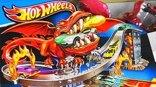 Dragon Destroyer Tournament Dragon Shoots Fire Hot Wheels