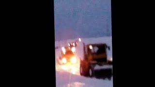 Снежный плен Весной в Башкирии 16.03.16