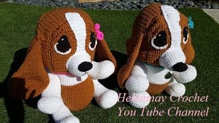 Crochet Hound Dog Part 1 of 2 DIY Tutorial