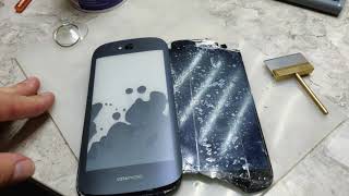 Yotaphone D201. СИМБИОЗ РУССКИХ И КИТАЙЦЕВ. ЗАМЕНА СТЕКЛА