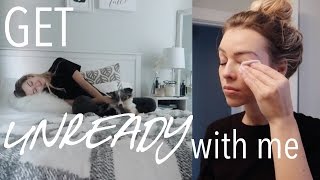 Get Unready With Me | Winter Night Routine