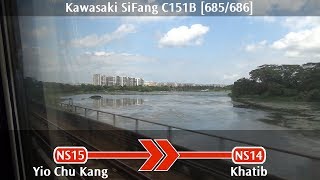 SMRT C151B [685/686]: Yio Chu Kang → Khatib