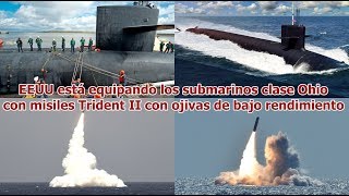 ¿Por que está equipando el imperio los submarinos con armas nucleares de bajo rendimiento?