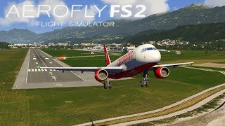 Aerofly FS 2 - Orbx - Innsbruck Airport I Der erste Start I Airbus A320-200 [Deutsch/HD]
