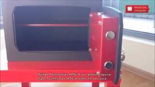 Seifas Technomax MTK/4 su raktine seifine spyna
