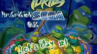Let's Play TMNT: RETURN OF THE SHREDDER #1 |ИГРАЙ В SEGA|