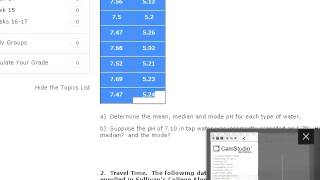 Calculating the Mean, Median, and Mode with Excel