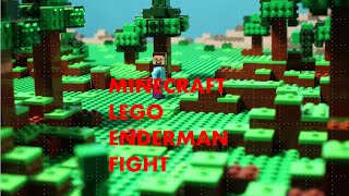 Minecraft Lego Enderman Fight