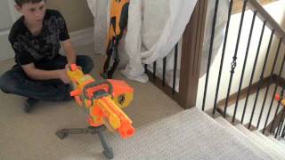 Nerf war treasure battle