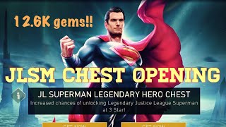 Injustice 2 Mobile: JL Superman Chest. Contains obscene gambling. Viewer discretion advised.