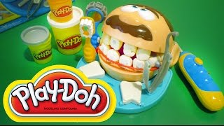 Плей До пластилин для детей, набор Доктор Зубастик, играем в дантиста