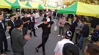 ЛЕЗГИНКУ В КОРЕЕ. (Лезгинка) ОТ ДУШИ!!!