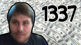 Элитный донат Банану 1337 на стриме . Банану задонатили