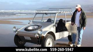 David Barrett's Kubel Lite dune buggy at Pismo Beach, CA.