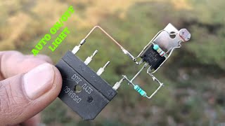 DIY AUTO ON/OFF LIGHT WITH SCR
