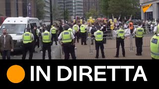 Londra: il corteo contro i migranti