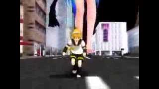MMD Giantess - Walkover