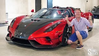 My First Drive in a KOENIGSEGG REGERA!