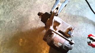 Subaru Starter Motor Test