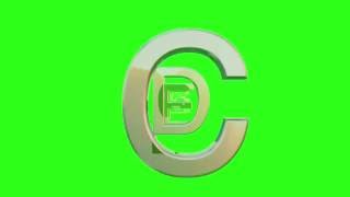 Free green screen animation HD + download link - Alphabet, abc, abc's