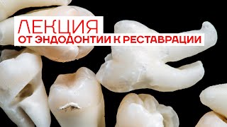 От Эндодонтии к Реставрации. Лекция.
