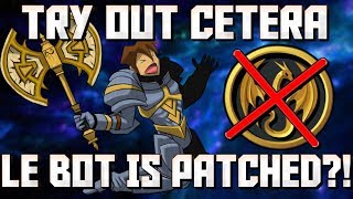 Well.... Le Bot for AQW is patched again -_- Might is well use Cetera For Botting.