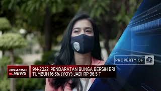 9M-2022, Laba Bersih BRI Melesat 103% (yoy) Menjadi Rp 39,31 Triliun