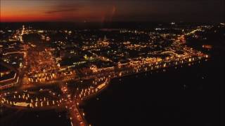 St. Augustine Night of Lights - Drone Video