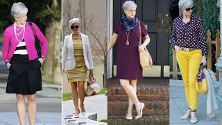 COMO VESTIR A LOS 50 Y 60 AÑOS I MODA PARA SEÑORA MODERNAS Y ELEGANTES