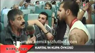 Kartal 'ın Kupa Öyküsü, Dönüş Yolcuğunu(Uçak görüntüleri)